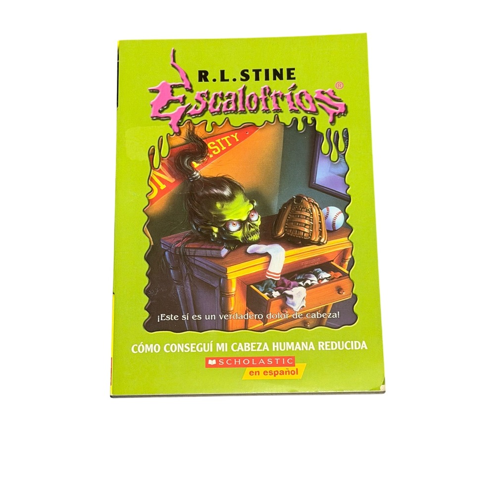 RL Stine Escalofrios Spanish Goosebumps How I Got My Shrunken Head Scholastic